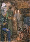 Elizabeth Siddal Clerk Saunders oil painting